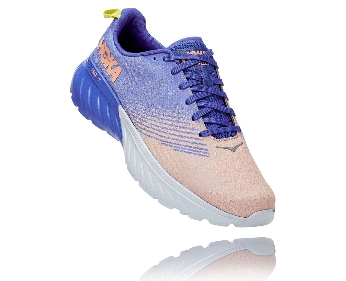 Hoka One One Mach 3 Philippines - Ladies Road Running Shoes - Blue | ZO6857149